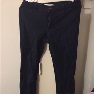 A&F black skinny jeans